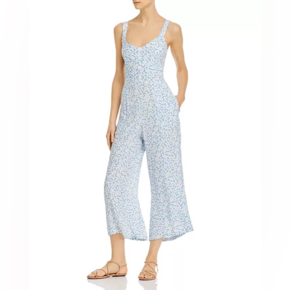Faithfull the Brand Marija Wide-Leg Floral Print Jumpsuit
